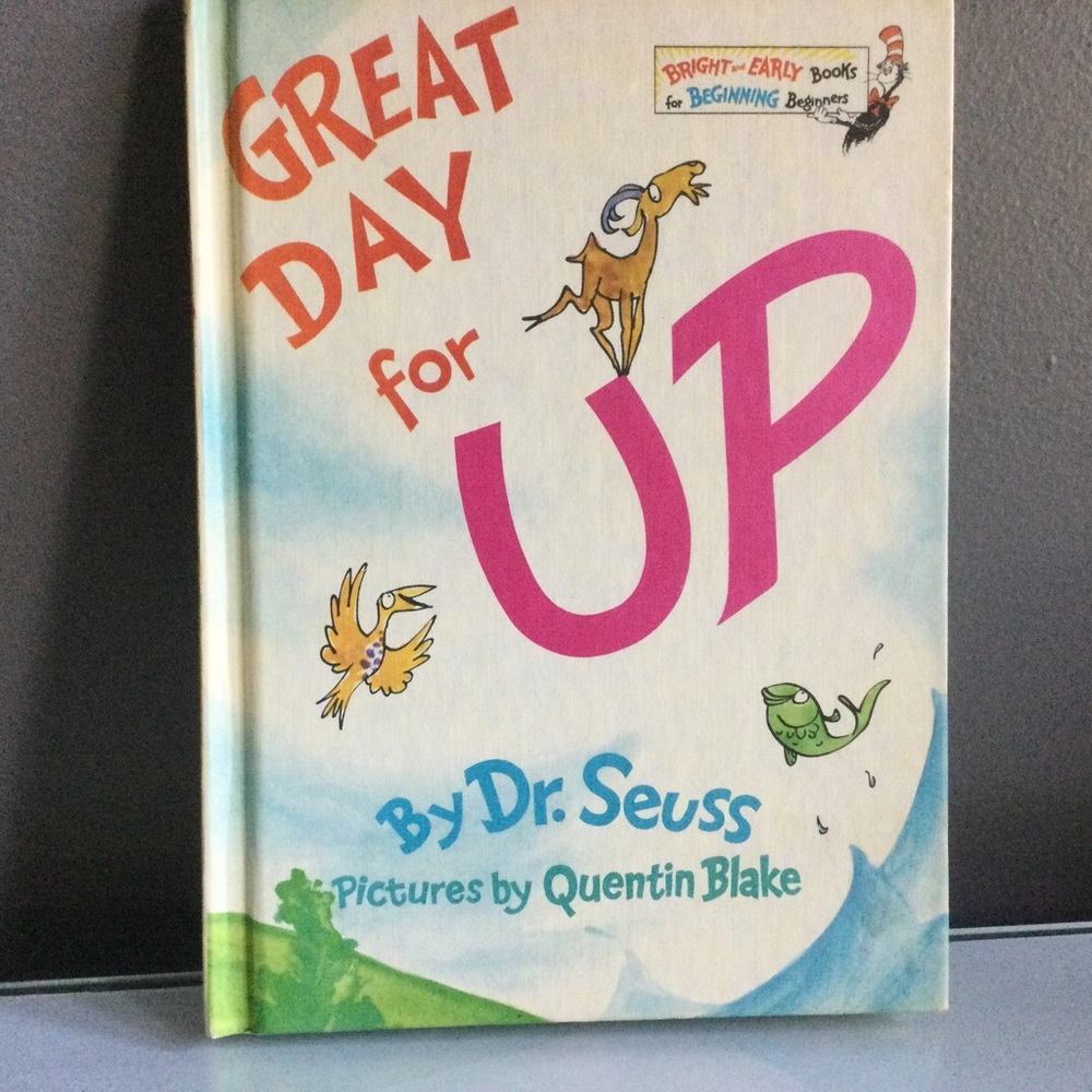 1970s Dr Seuss Book Great Day For Up